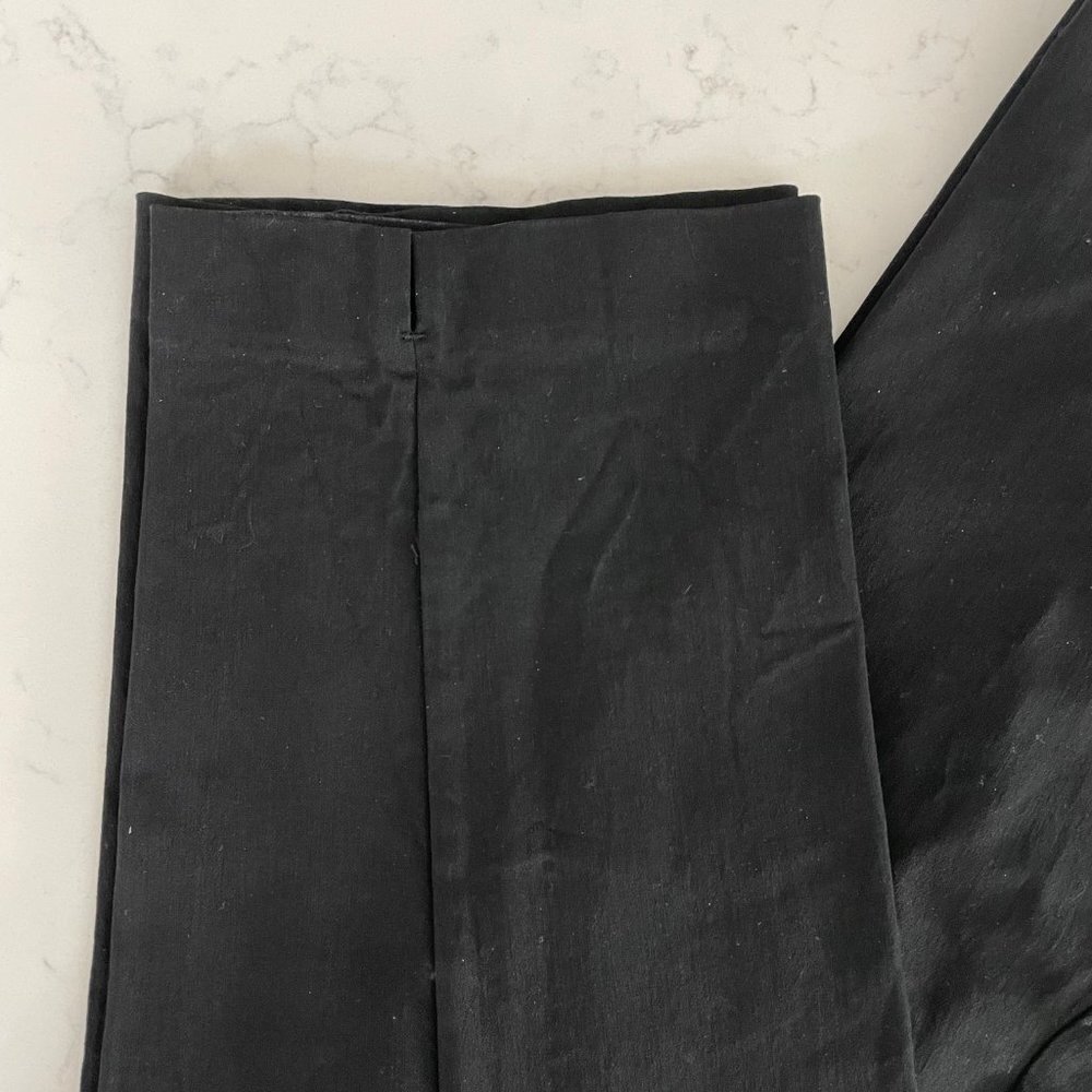Lord & Taylor Kelly Ankle Mid Rise Pants Black Sz 8 - Picture 3 of 10